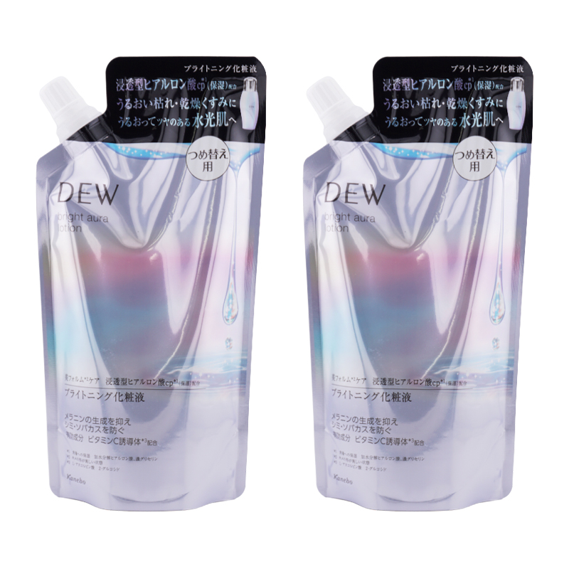 DEW ブライトオーラローション　170ml✖︎2本セット DEW（デュウ） [2個セット]KANEBO カネボウ [医薬部外品]ブライト