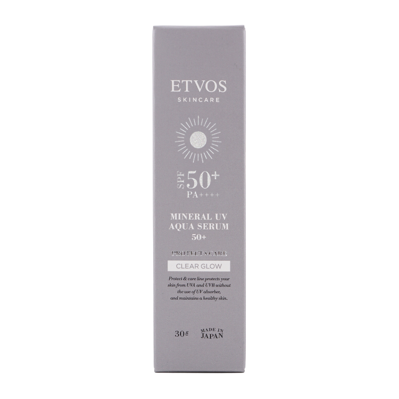 ETVOS（エトヴォス） ミネラルUVアクアセラム50+ クリアグロウ SPF50+