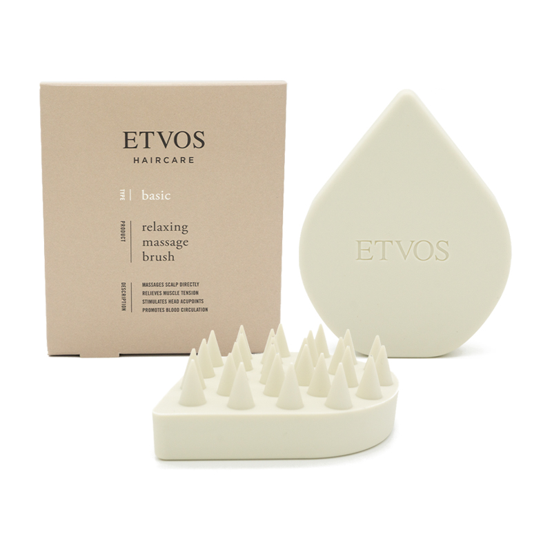 ETVOS（エトヴォス） リラクシングマッサージブラシ ヘアブラシ 散髪