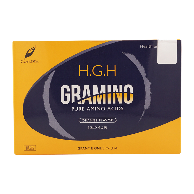 グラミノ　グラントイーワンズ　アミノ酸　40袋 グラントイーワンズ H.G.H GRAMINO 13g 40袋 オレンジフレーバー
