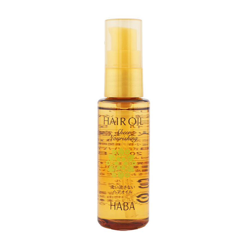24個　HABA HABA 髪用美容オイル さらさらしっとり ヘアオイル（ラ HABA（ハーバー） さらさらしっとりヘアオイルa 50ml [ギフト