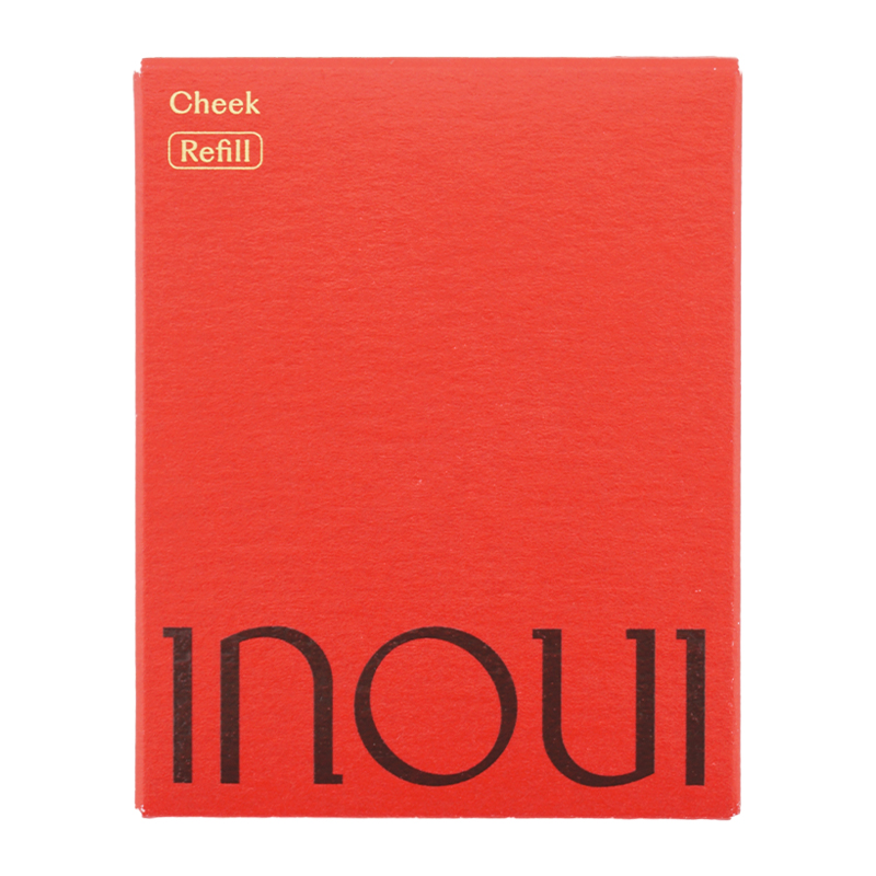 インウイ inoui 資生堂 チーク 02 ナチュラルレッド レフィル 4.9g 詰