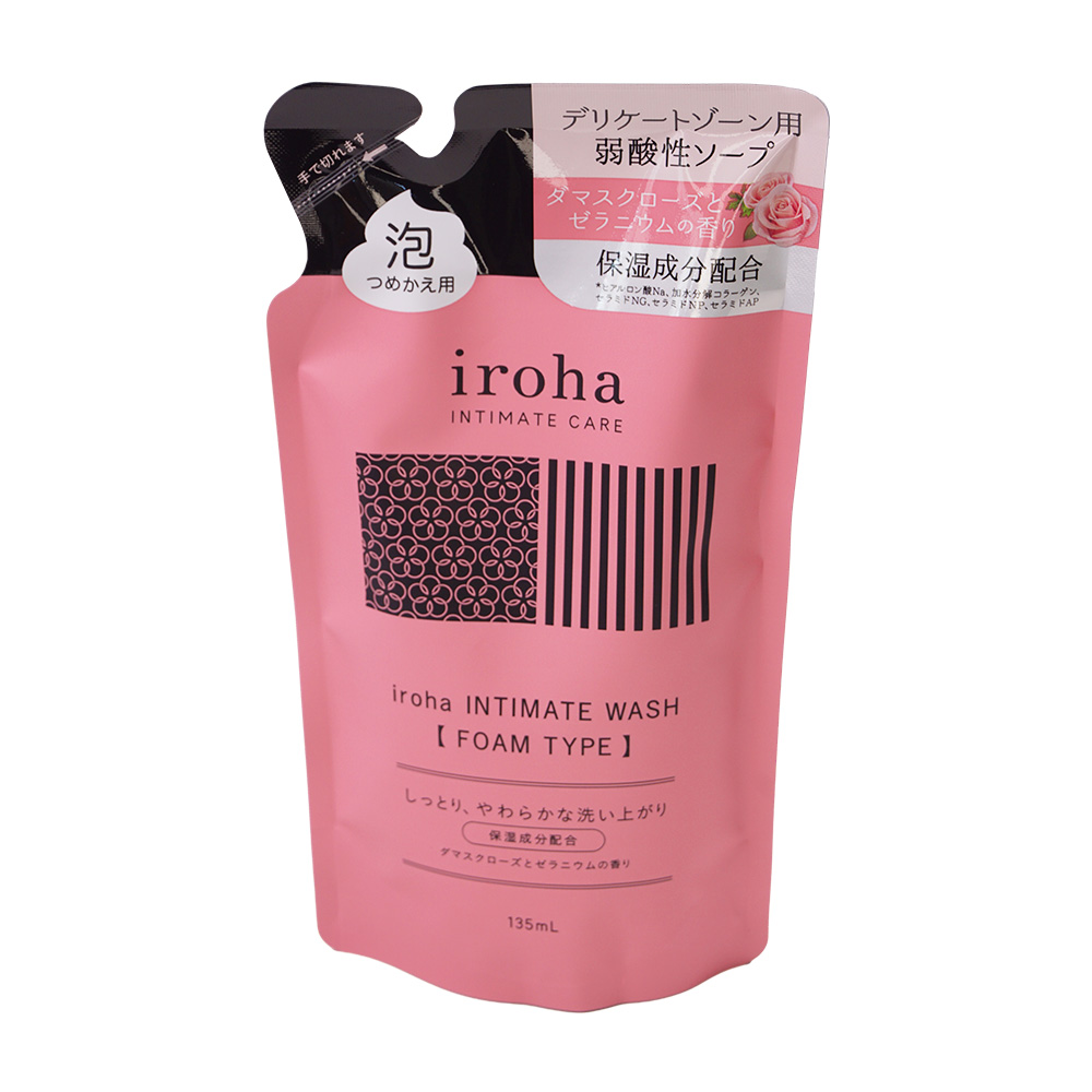 iroha イロハ インティメートウォッシュ フォームタイプ ダマスク