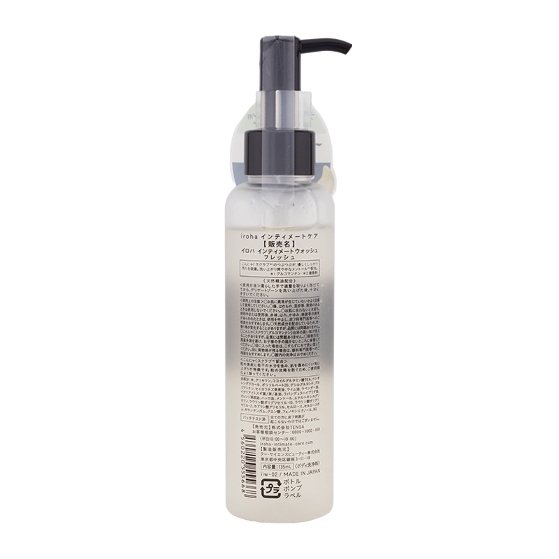 iroha イロハ インティメート ウォッシュ フレッシュ 135mL こんにゃく