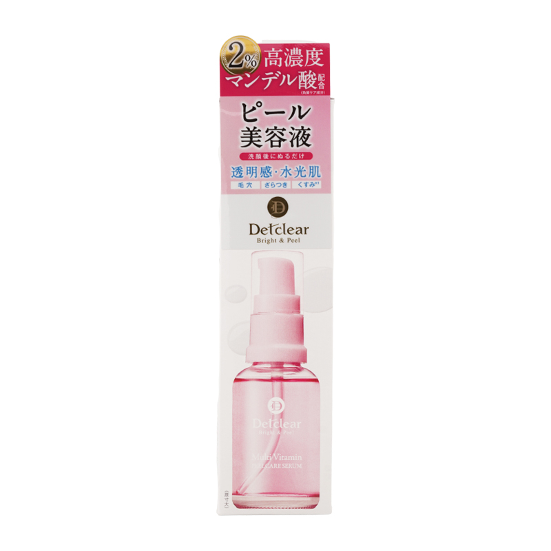 明色化粧品 DETクリア ブライト&ピール ピール美容液 30mL ピンク