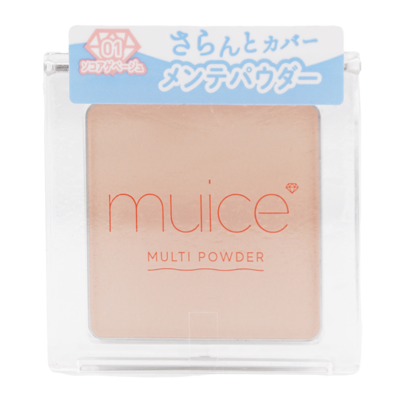 muice（ミュアイス） スポットメンテパウダー 01ソコアゲベージュ 3.8g