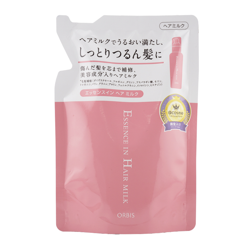 10 ORBIS オルビス　エッセンスイン　ヘアミルク　詰替 　詰め替え ORBIS（オルビス） エッセンスインヘアミルク つめかえ 140g 無香料