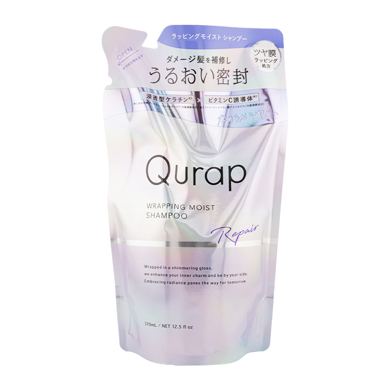 Qurap キュラップ ラッピングモイストシャンプー & トリートメント qurap7442_001.jpg