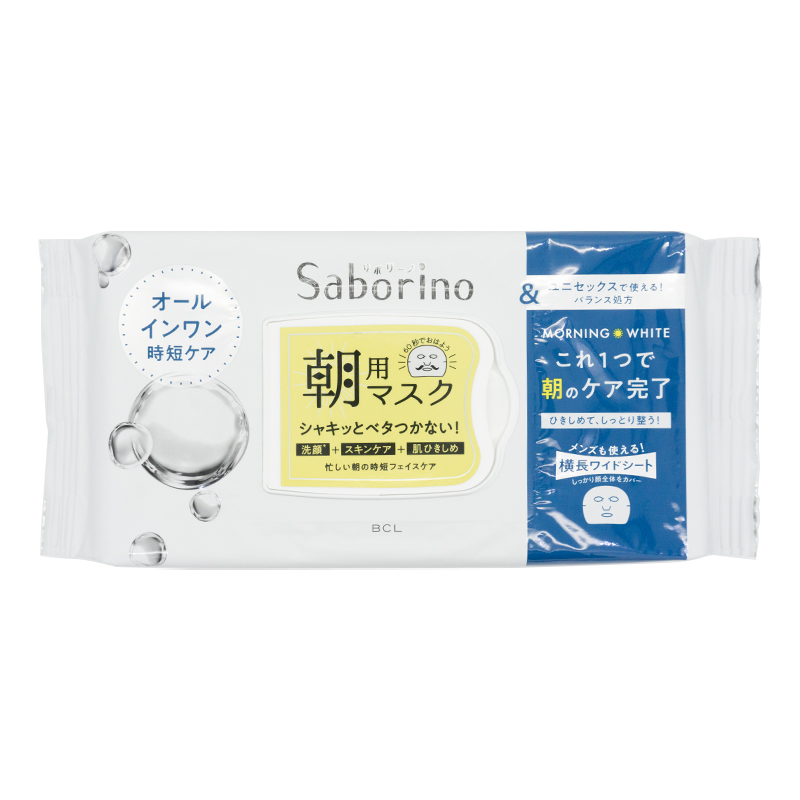 Saborino サボリーノ 目ざまシート アンドホワイト 32枚入 フェイス