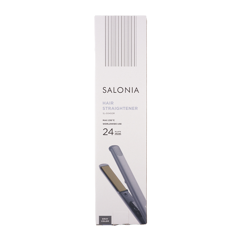 SALONIA（サロニア） ストレートヘアアイロン 24mm グレー SL-004SGR