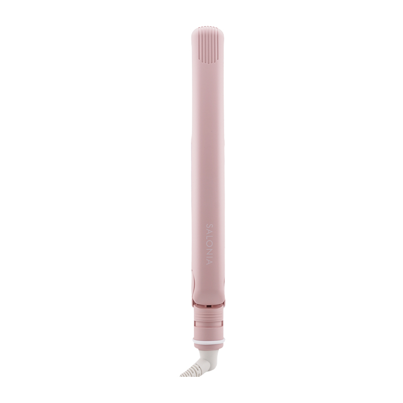 SALONIA ストレートヘアアイロン ピンク 24mm ストレートヘアアイロン マイニュアンスピンク 24mm / SALONIA