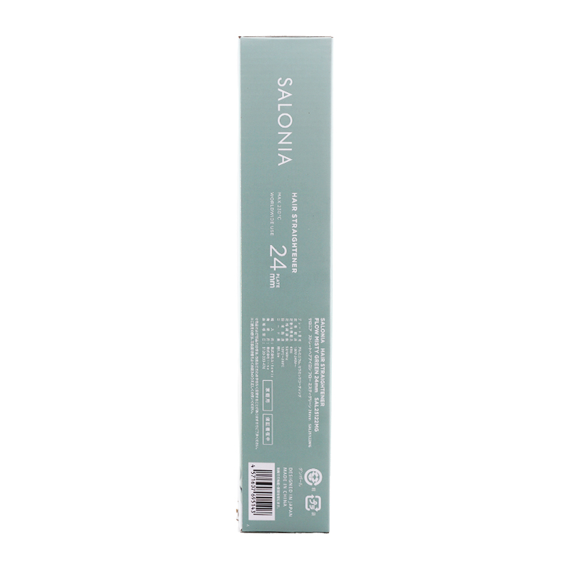 SALONIA（サロニア） ストレートアイロン ヘアアイロン 24mm ミスティ