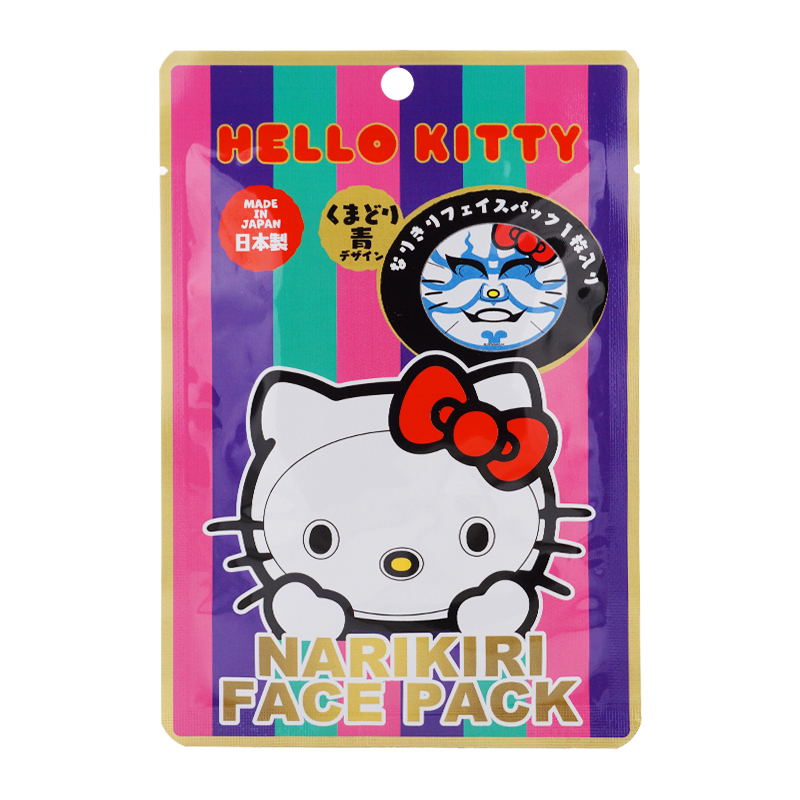 sanrio（サンリオ） なりきりフェイスパック ハローキティ 隈取青 バラ