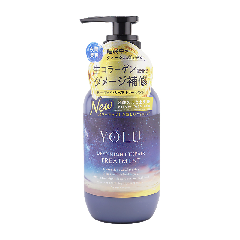 YOLU ダメージリペアシャンプー・トリートメント6パックセット YOLU（ヨル） ディープナイトリペアシャンプー トリートメントセット