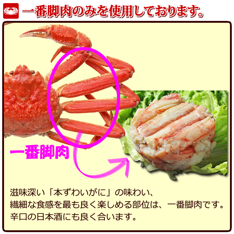 一番脚肉のみを使用しています