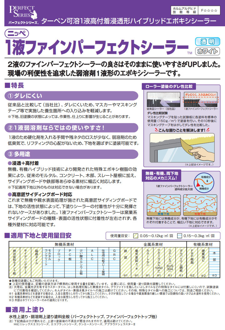 1液ファインパーフェクトシーラー