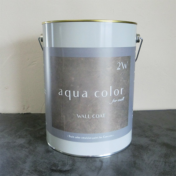 アクアカラー ウォールコート クリア 4kg コンクリート/モルタル/美観