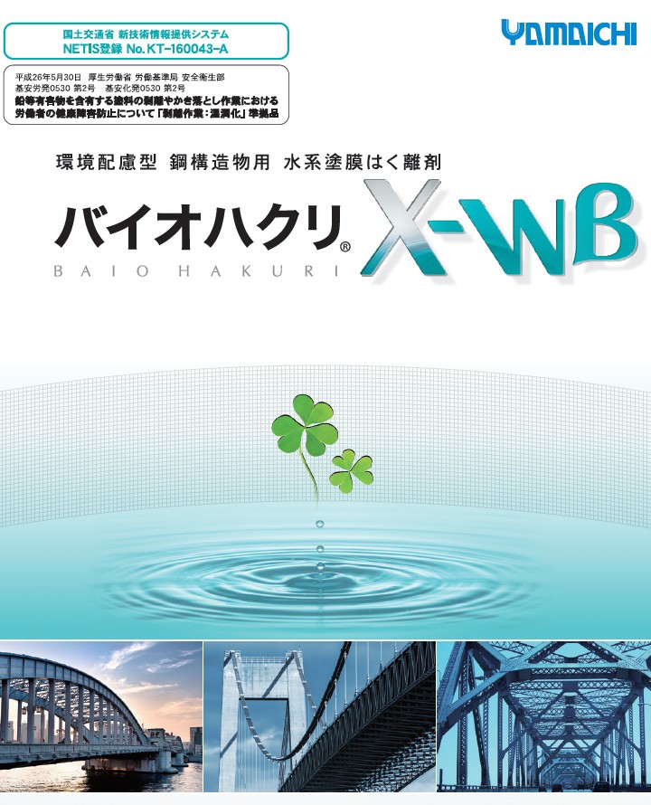 バイオハクリX-WB 1kg 鋼構造物用塗膜はく離剤｜ohhashi-paint｜03
