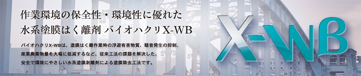 バイオハクリX-WB 1kg 鋼構造物用塗膜はく離剤｜ohhashi-paint｜02