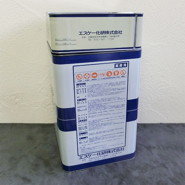 クリーンマイルドウレタン　標準色SRカラー　艶有り　15kgセット(主剤：13.5kg 硬化剤：1.5kg缶)　エスケー化研 外壁用 弱溶剤形 二液｜ohhashi-paint｜02