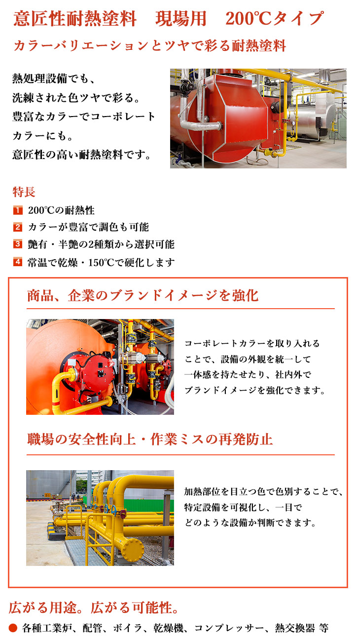 オキツモ耐熱塗料 意匠性耐熱塗料専用下塗り No.10FU 錆色 ツヤ消 16kg