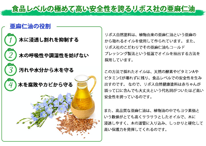 リボス自然塗料 カルデット 002/クリアー 2.5L（約31平米/2回塗り