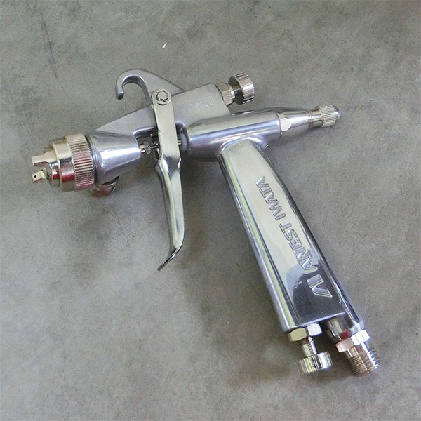 アネスト岩田 低圧スプレーガン LPH-50-042G 重力式 口径0.4ミリ