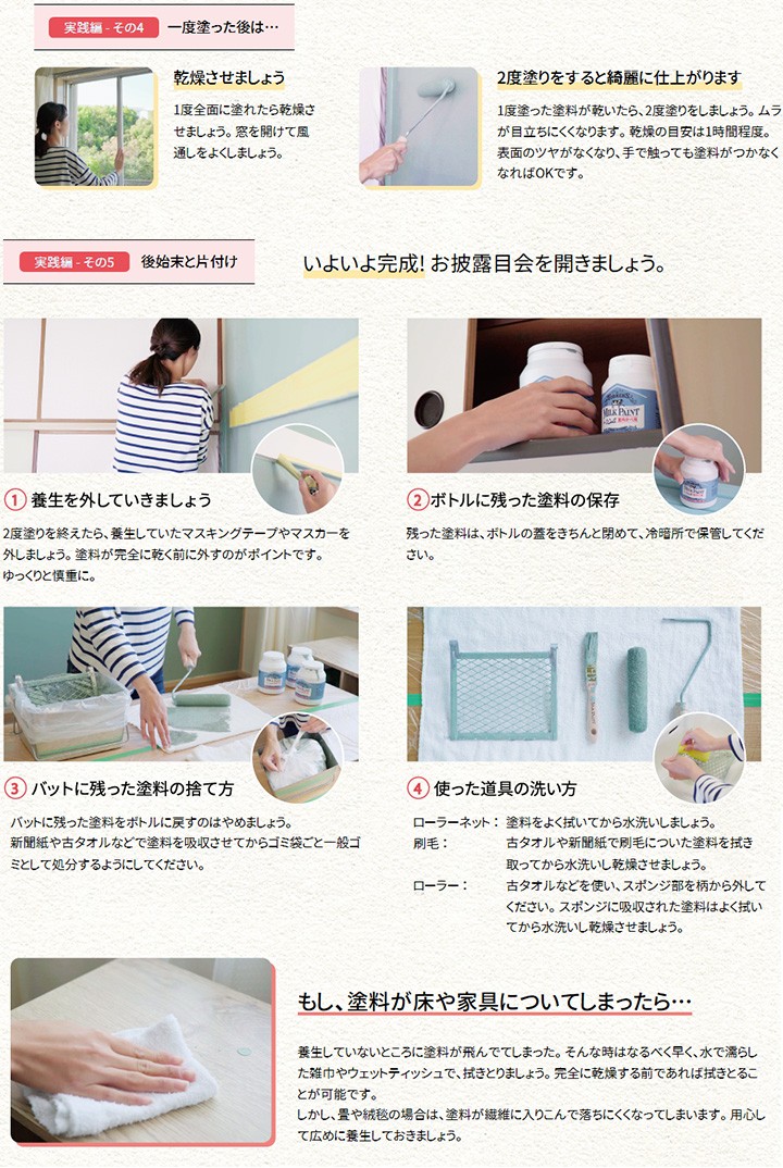 ミルクペイントforWall