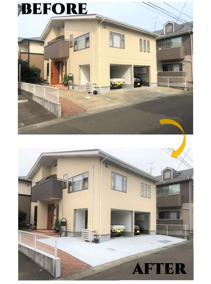 NURUCON(ヌルコン)　グレー　2L(約3〜10平米/3回塗り)　タイハク コンクリート化粧 土間コンクリート ブロック塀 コンクリート用化粧剤 塗り替え｜ohhashi-paint｜11