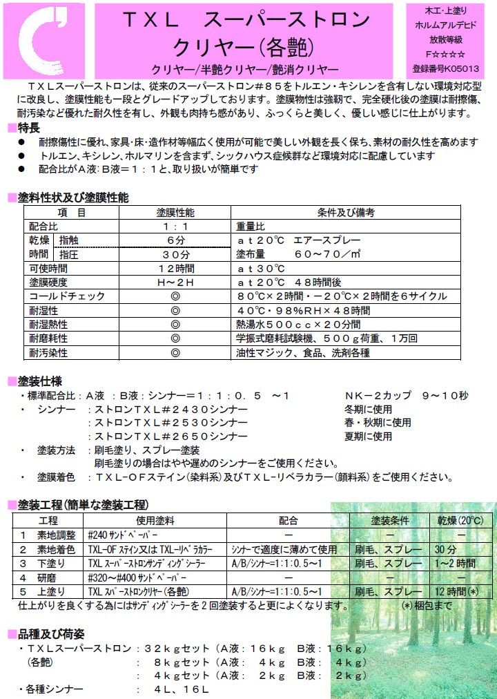 大橋塗料 Yahoo!店 - ストロンTXL スーパーストロン（ハンディー