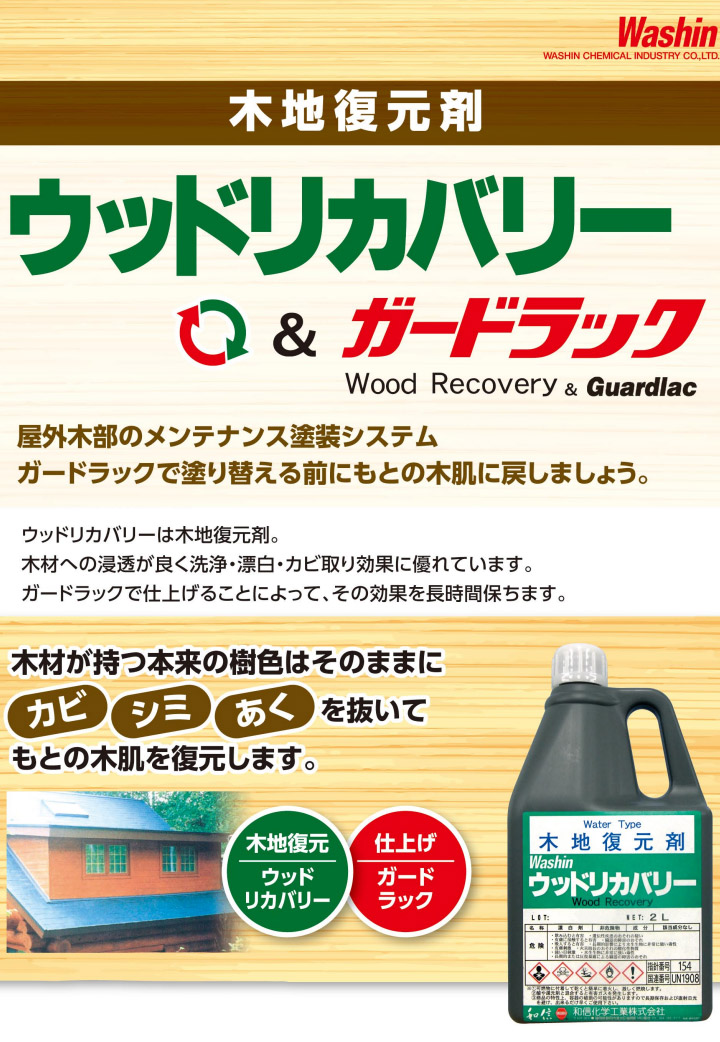 ウッドリカバリー 生地復元剤 20L 送料無料 : c005-0021 : 大橋塗料