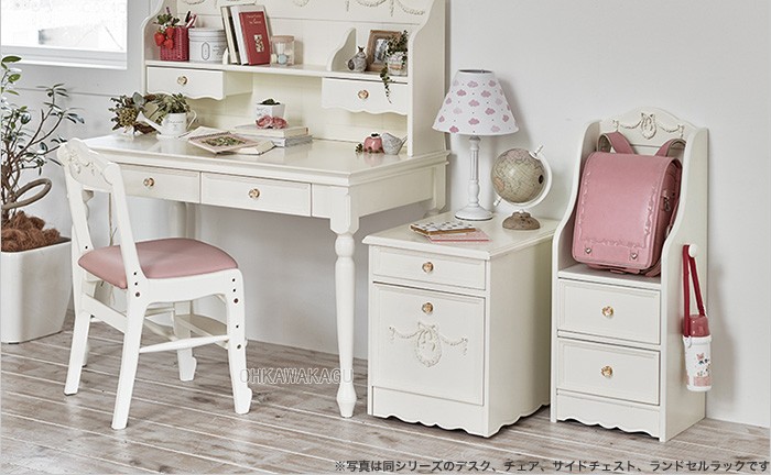 Kids 家具 インテリア Furniture 絵本ラック キッズ 子供部屋 女の子 白 女の子 ホワイト 本棚 Rcc 1858wh おしゃれ エレガント ガーリー 本棚 Rcc 1858wh Hg Rcc 1858wh 大川家具