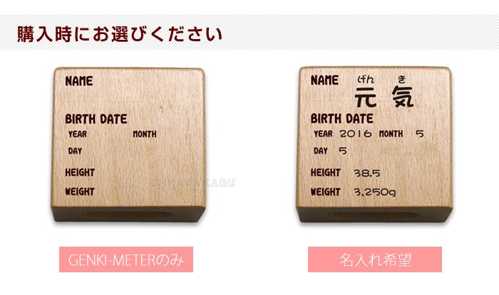 GENKI-METER　（名入れサービス付）