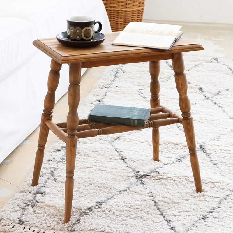 花瓶台 フラワースタンド 花台 木製 室内 アンティーク ハンドメイド