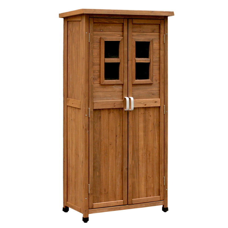 収納庫 木製 屋外 小型薄型 野外 ベランダ収納 納屋 小屋 収納コンテナ