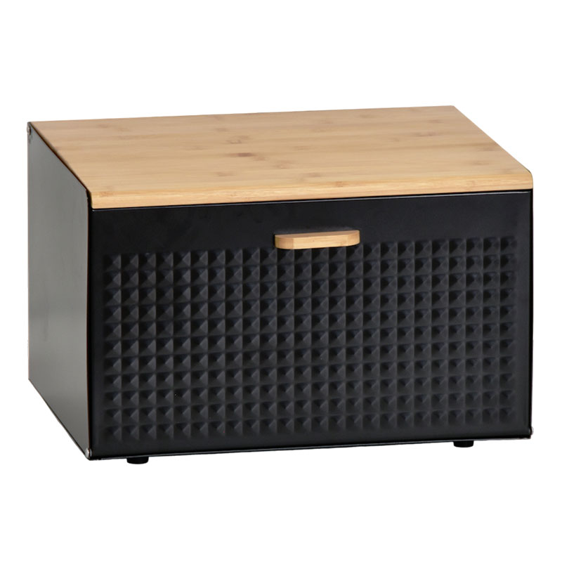 ブレッドケース おしゃれ パンケース キッチンラック キッチン台 キッチン収納 トースター 食パン入れ 調味料入れ 大容量 北欧 棚付き  中棚付き |  | 01