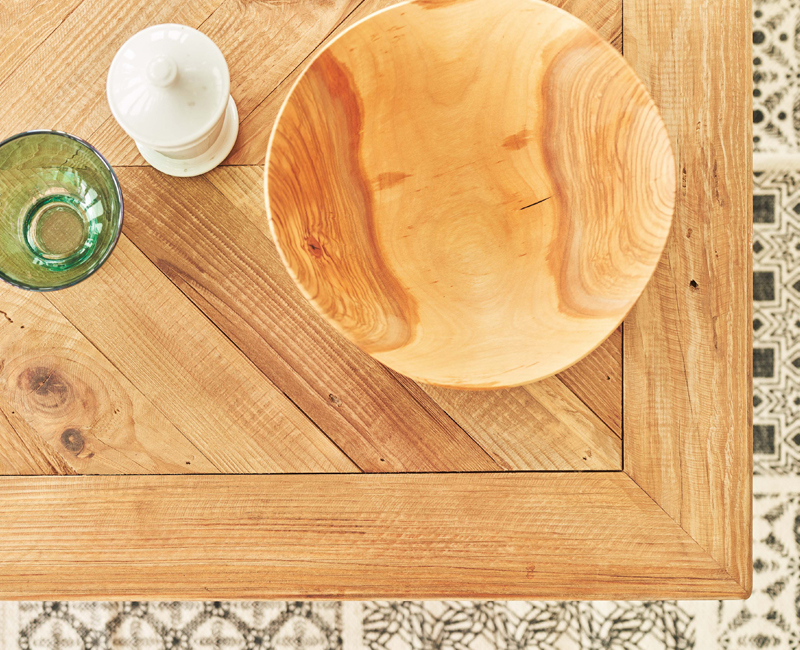 テーブル リビングテーブル 古材 ヴィンテージ 木製天然木 センター