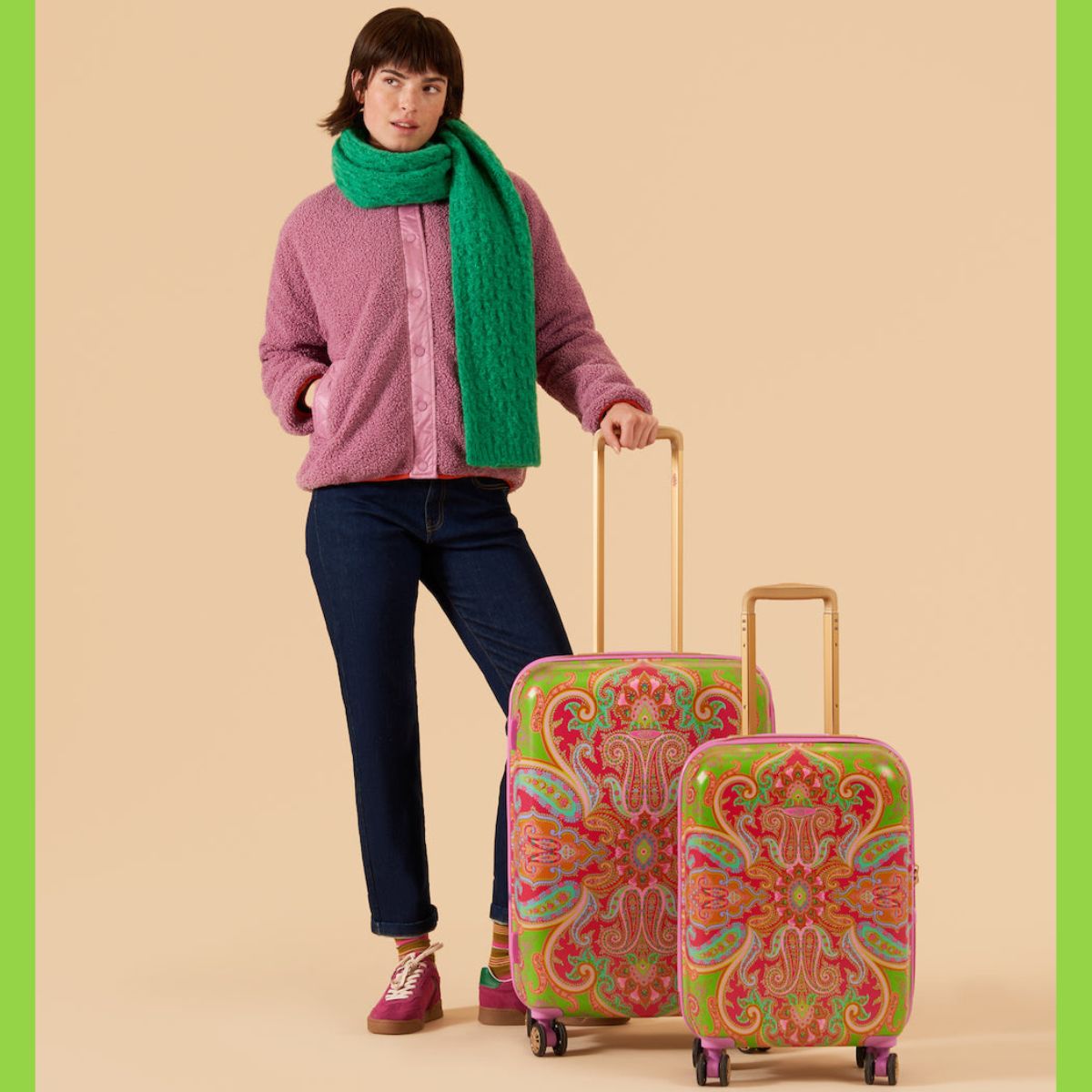 美品☆OILILIY☆オイリリーキャリー☆レッド 楽天市場】【正規品 オイリリー】ブランド レディース トラベルキャリー 23インチ ハードシェル  70L TSAロック ペイズリー 目立つ ポリカーボネート スーツケース 4〜7日【oil0t02】 : ルームセブンジャパン 【正規品 オイリリー】ブランド レディース 2way バッグ キャリーオール Carine Carry All【oil1602】