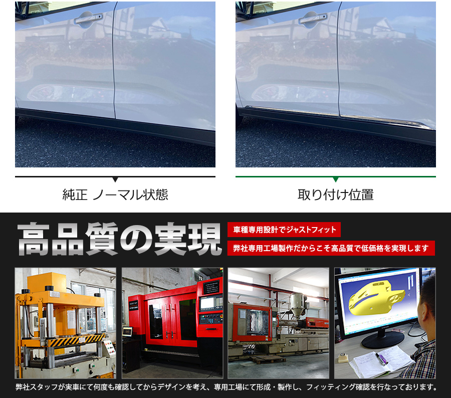 サクラさん専用 日産 SAKURA サクラ B6系 2022年5月〜 サイドドアトリム サイド