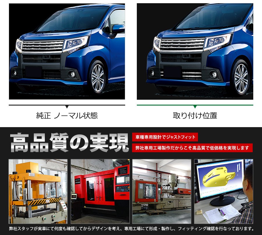 ダイハツ　ムーヴLA150/LA160S　日本製最高級超鏡面ステンレスピラー Amazon | BRIGHTZ ムーヴカスタム L150S L152S L160S 超鏡面