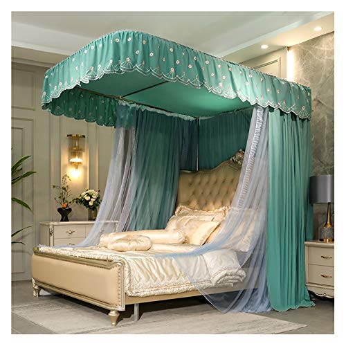 天蓋付きベッド 蚊帳 女の子のためのプリンセスベッドカーテン