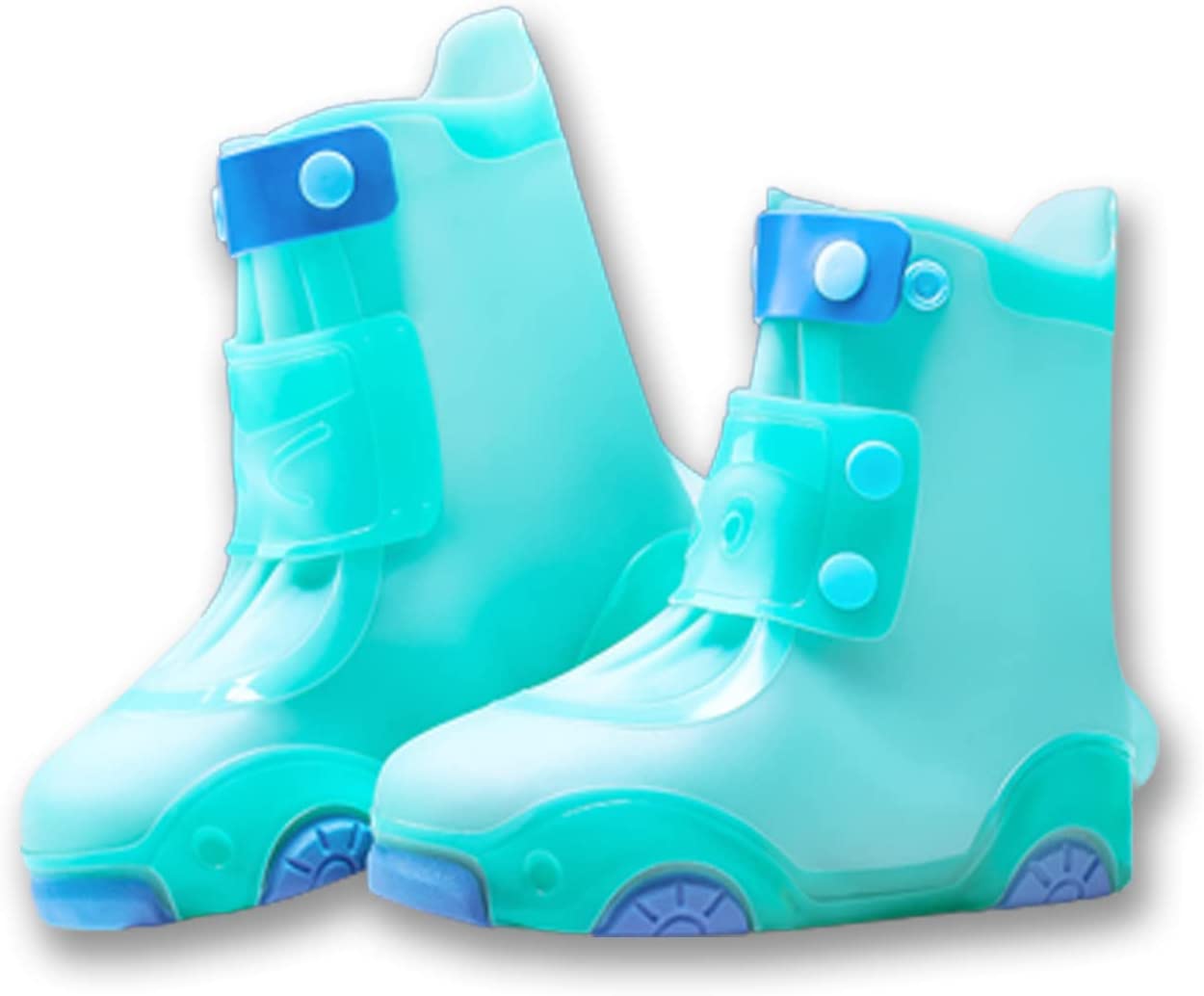 子供用防水シリコン靴カバー、滑り止め、耐摩耗性お手入れが簡単再利用可能、折りたたみ式靴カバー雨や泥に適しています｜oioioi｜03