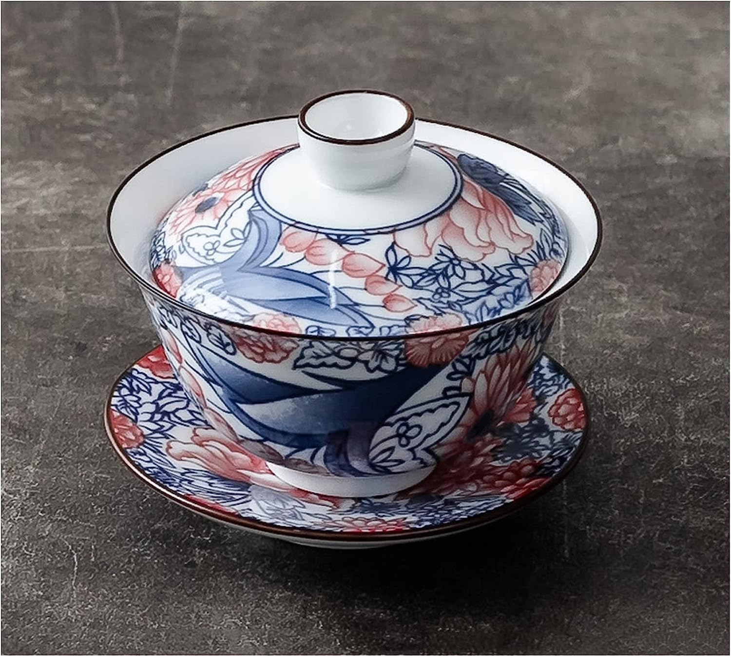蓋碗 茶杯 茶碗 160ML 手?蓋碗 おしゃれ 茶具 手作りの