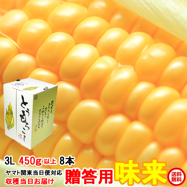 Mtg Ƃ낱 Â gERV  3.6kg 3L 450gȏ 8{ 錧 Y ̂ ǂ o  corn