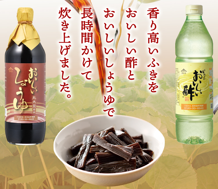 おいしい きゃらぶき 日本自然発酵 100g×2個 食品｜oisi｜04