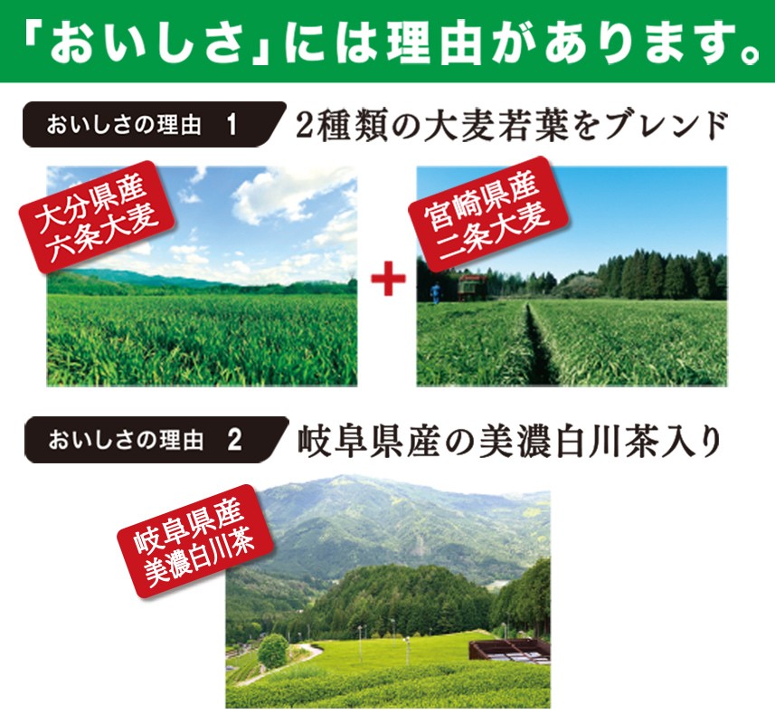 「おいしさ」には理由があります