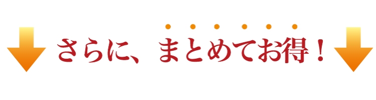 “まとめてお得”