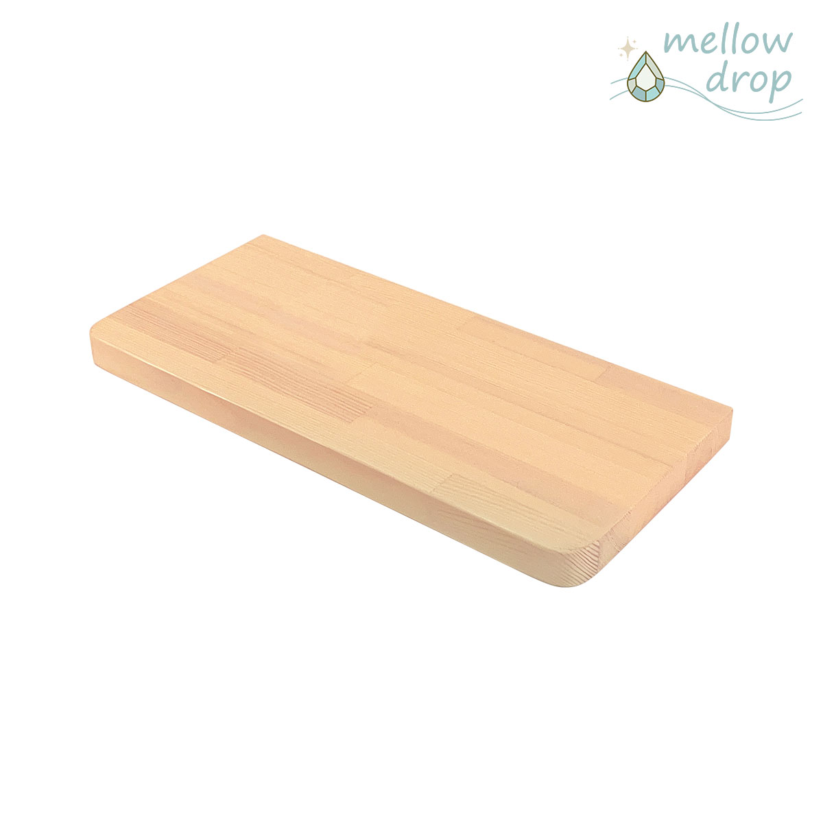 天板 カウンター 棚板 おしゃれ 木製 DIY 造作カウンター 飾り棚 mellow drop メロウ・ドロップ W460×D210×H30（開口無し） MDC-K1_2