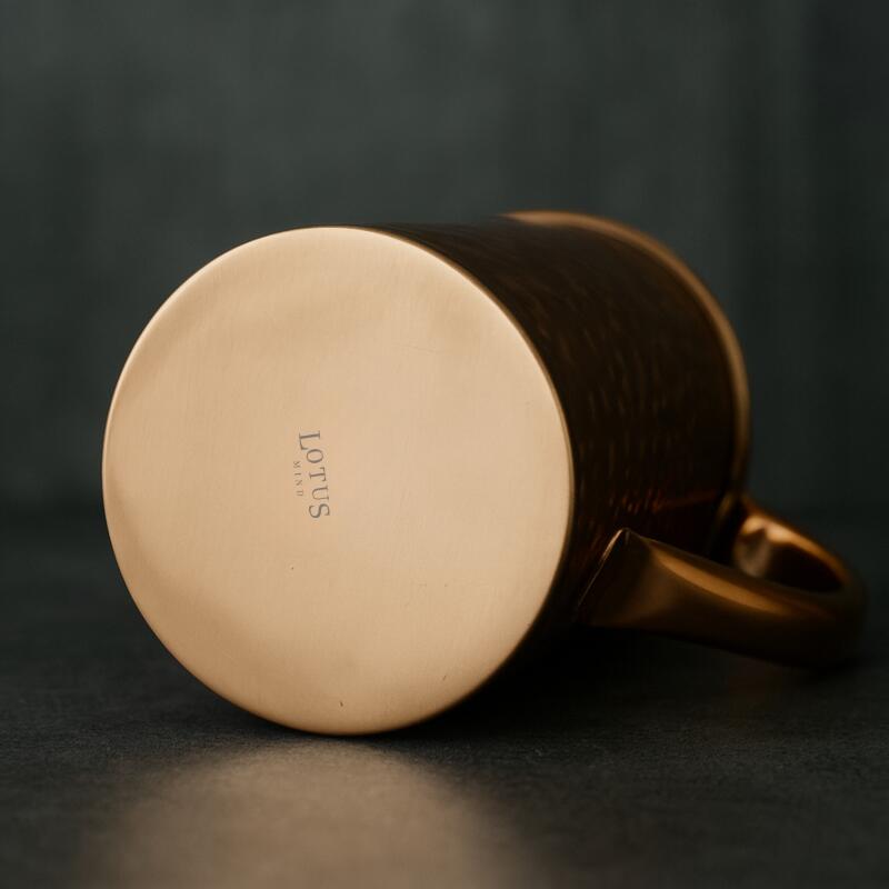 水差し単品] 銅製 水差しポット カップなし メッキなし アーユルベーダ