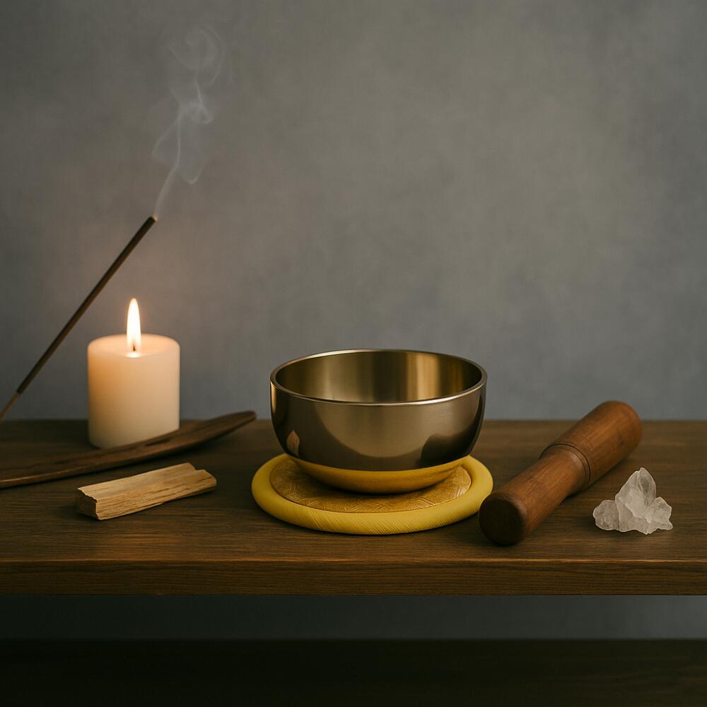 シンギングボウル おりん ネパール シンプルなデザイン 深い音色